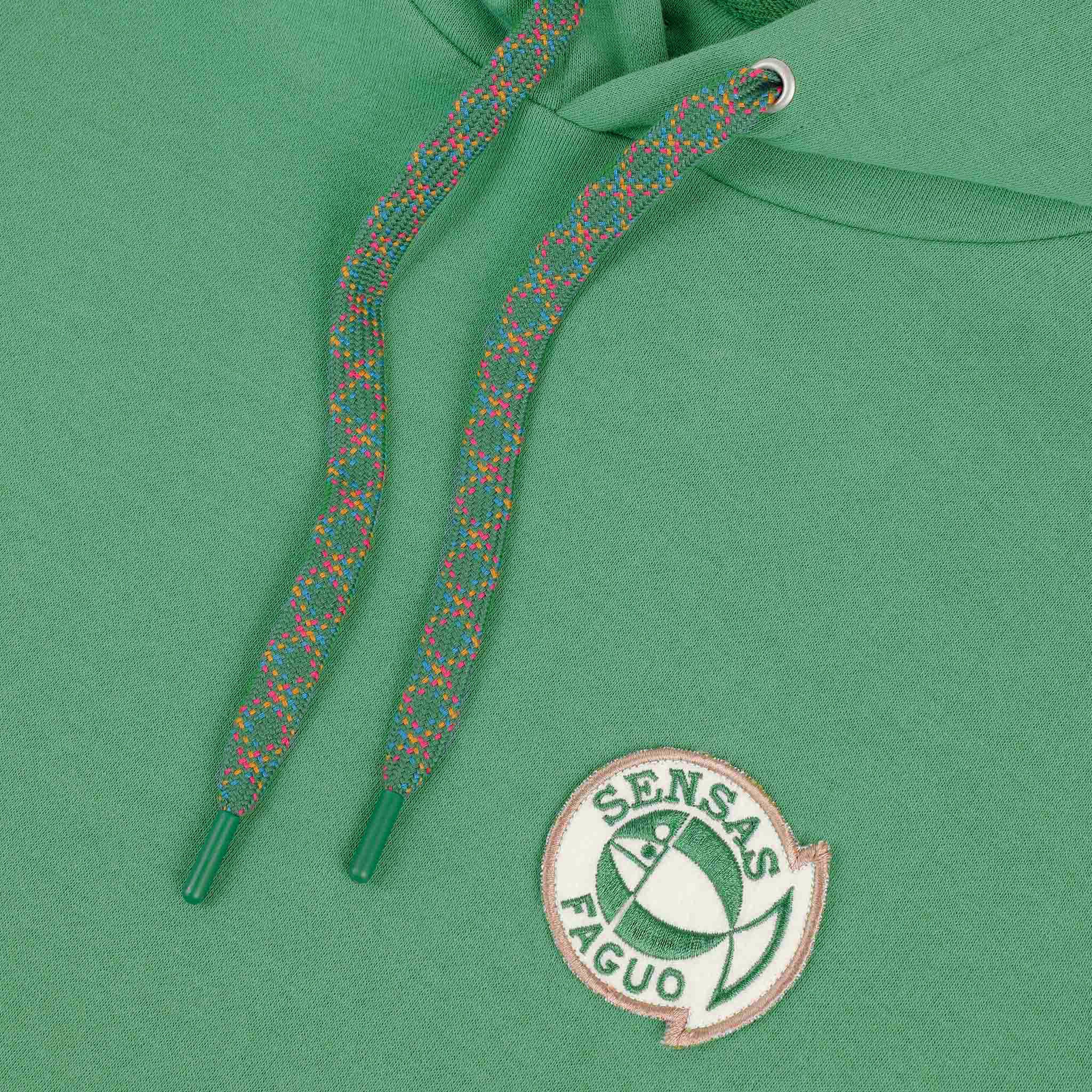 Sweat A Capuche Vert Dirac - Homme