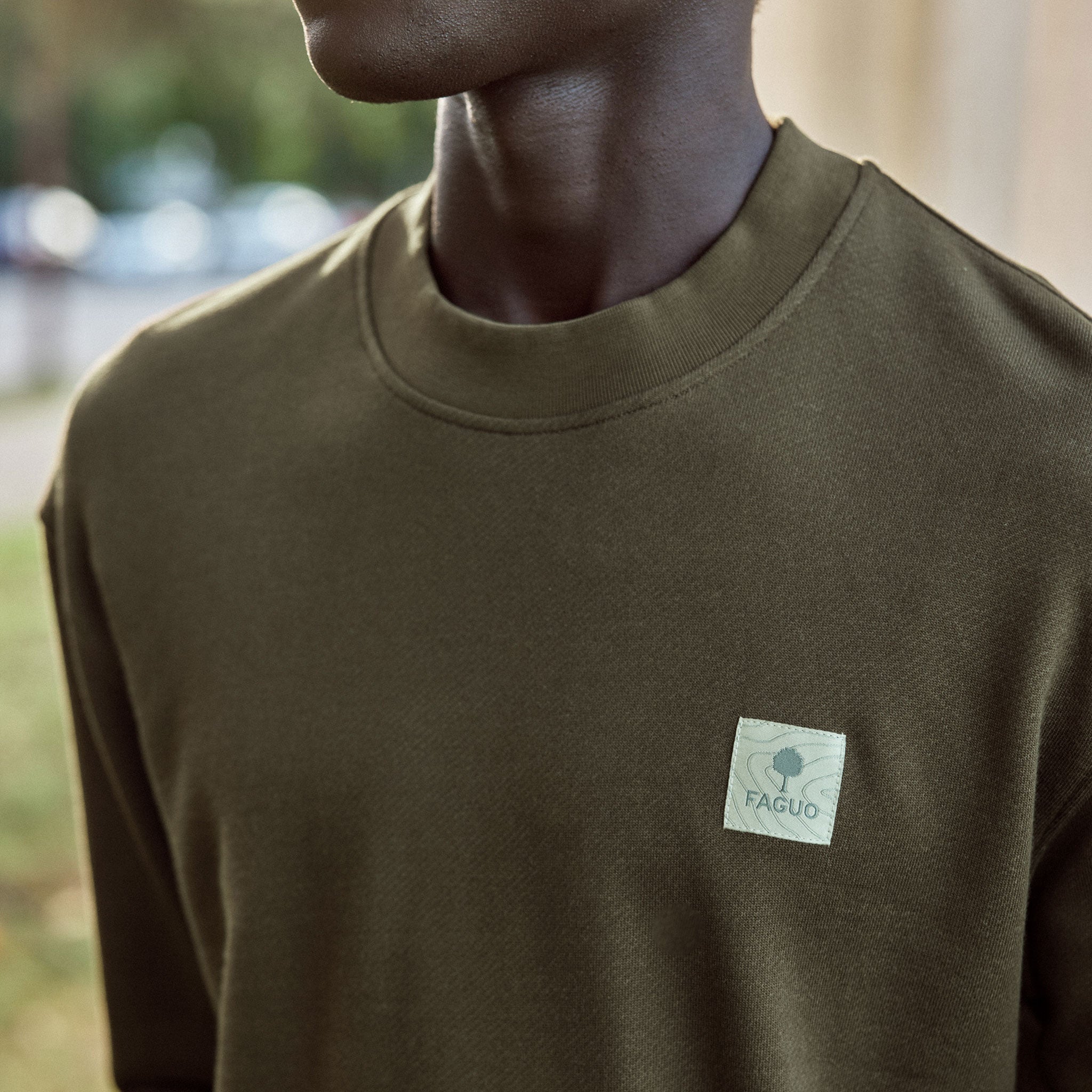Sweat Marron Foncé Fango - Homme
