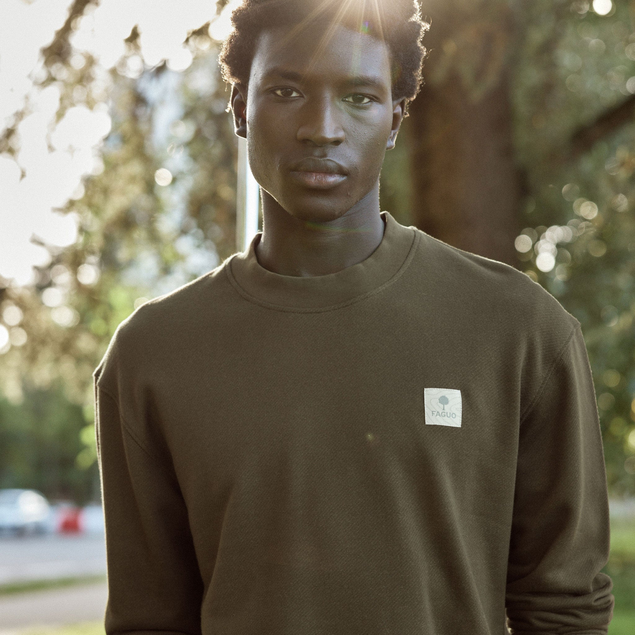 Sweat Marron Foncé Fango - Homme
