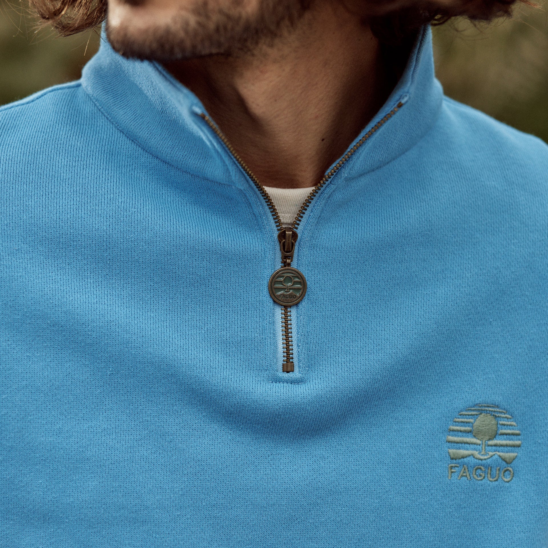 Sweat Bleu Azur Amboise - Homme