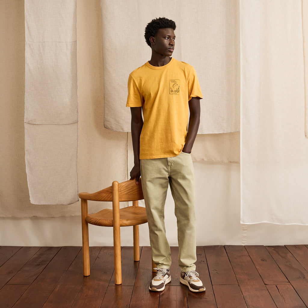 T-Shirt Ocre Retz - Homme