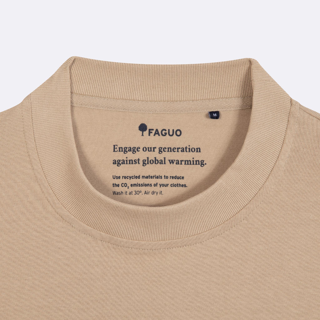 T-Shirt Beige Yellowstone - Homme