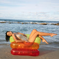 Chaise Lilo Gonflable - Coucher De Soleil