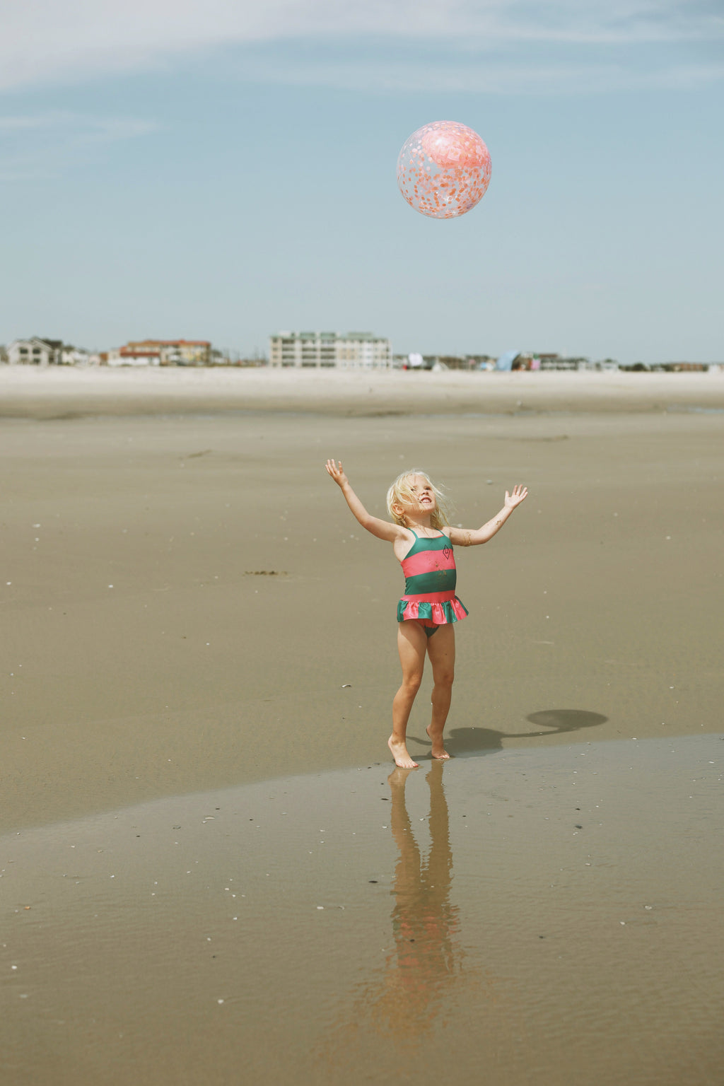Ballon De Plage Gonflable 3D - Cœur