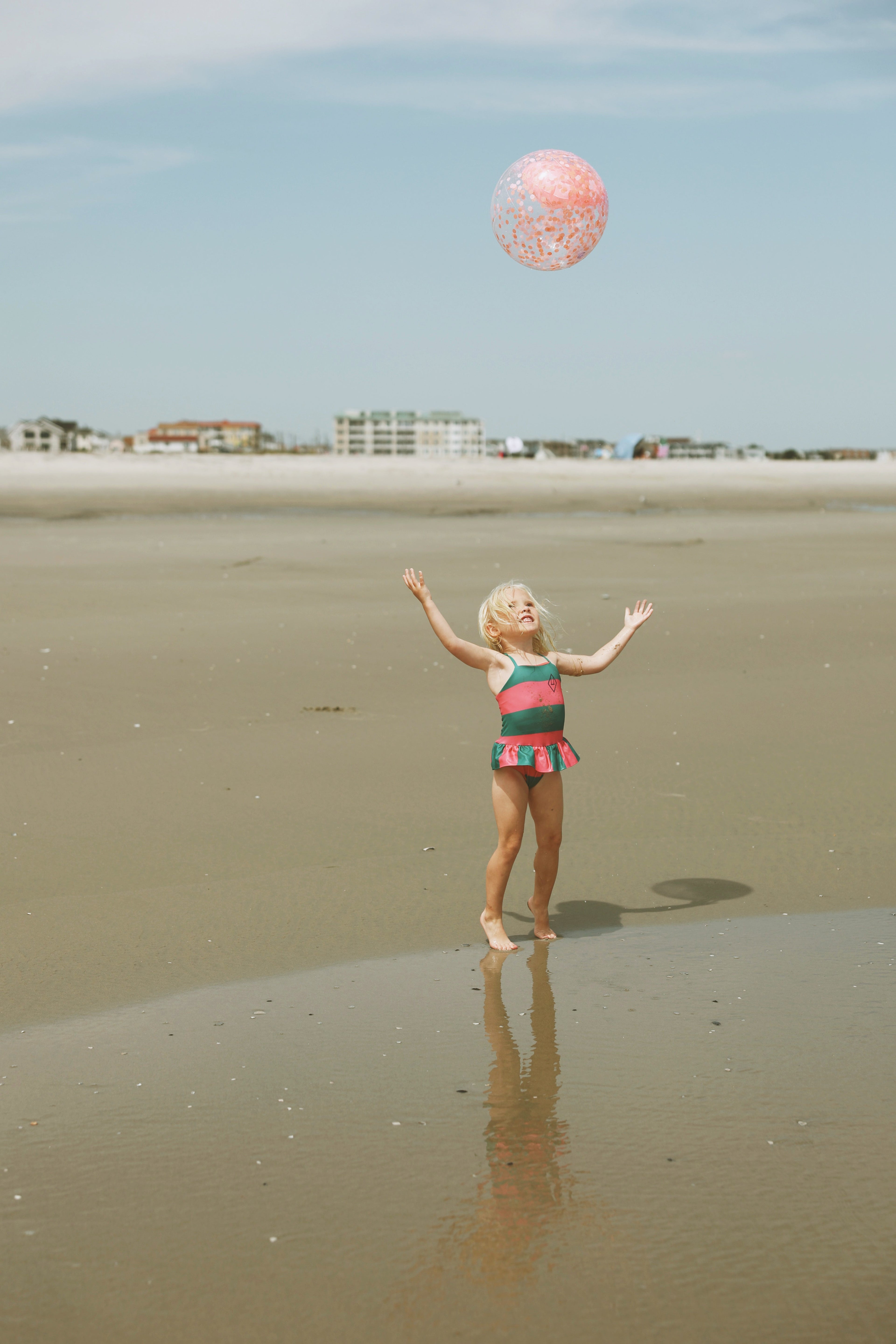 Ballon De Plage Gonflable 3D - Cœur