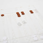 Backgammon Sur Plateau À Cocktails
