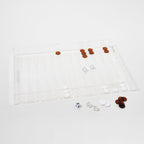 Backgammon Sur Plateau À Cocktails