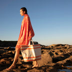 Serviette De Plage Coral - Terracotta