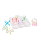 Jeu Tic Tac Crystal Lucite - Multicolore