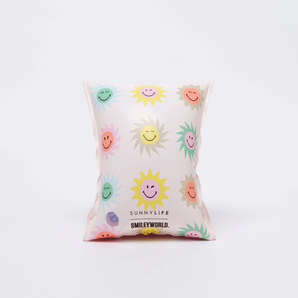 Brassards Smiley World Sol Sea - Imprimé Fond Blanc