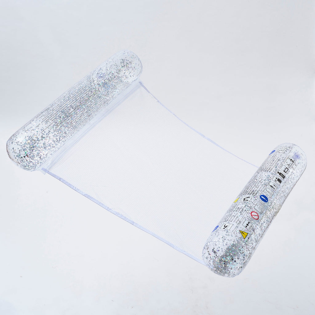 Hamac Flottant Glitter - Transparent Paillettes