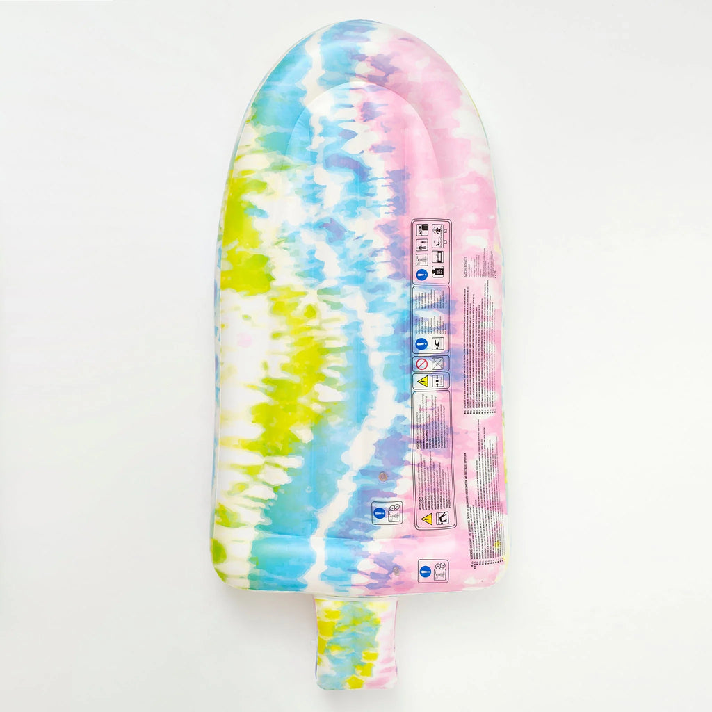Matelas Flottant Glace Ice Pop Tie Dye Adulte - Multicolore