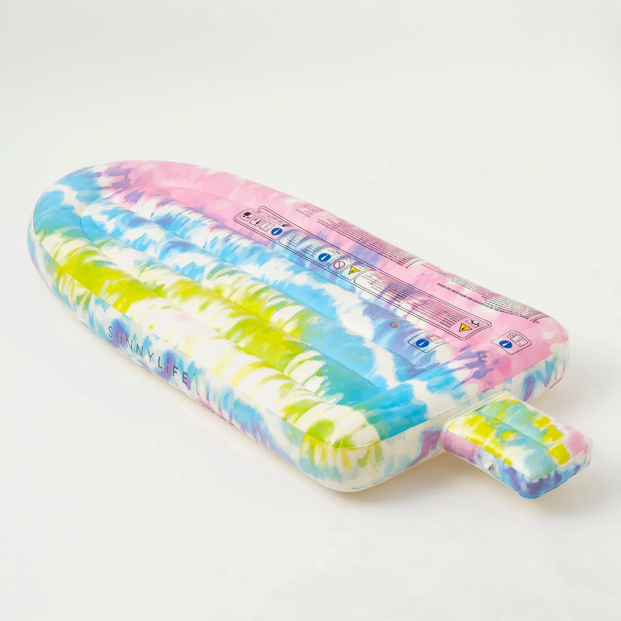 Matelas Flottant Glace Ice Pop Tie Dye Adulte - Multicolore