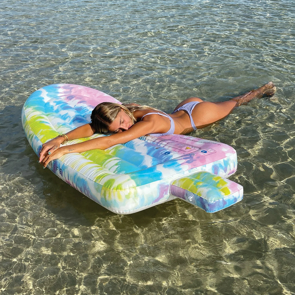 Matelas Flottant Glace Ice Pop Tie Dye Adulte - Multicolore