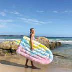 Matelas Flottant Glace Ice Pop Tie Dye Adulte - Multicolore