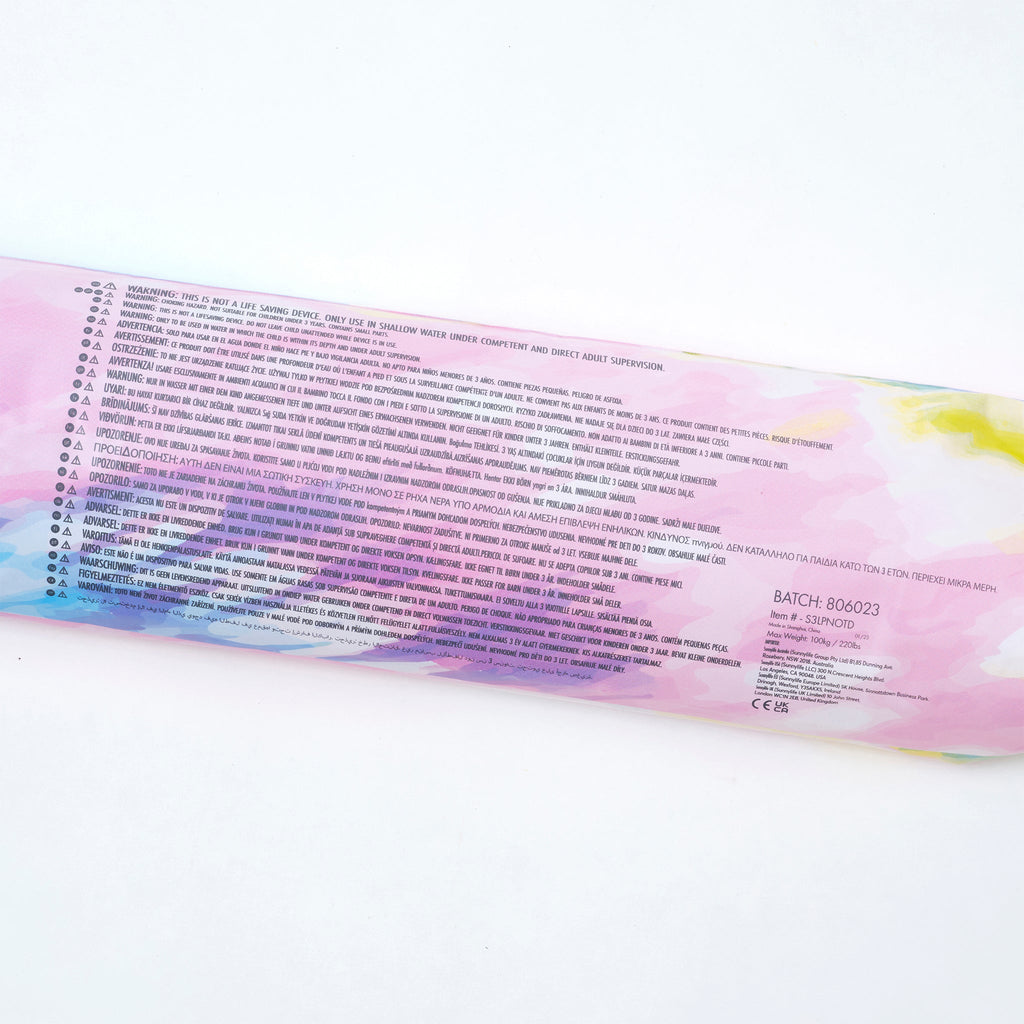 Set De 2 Tubes Gonflables - Tie-dye Sorbet