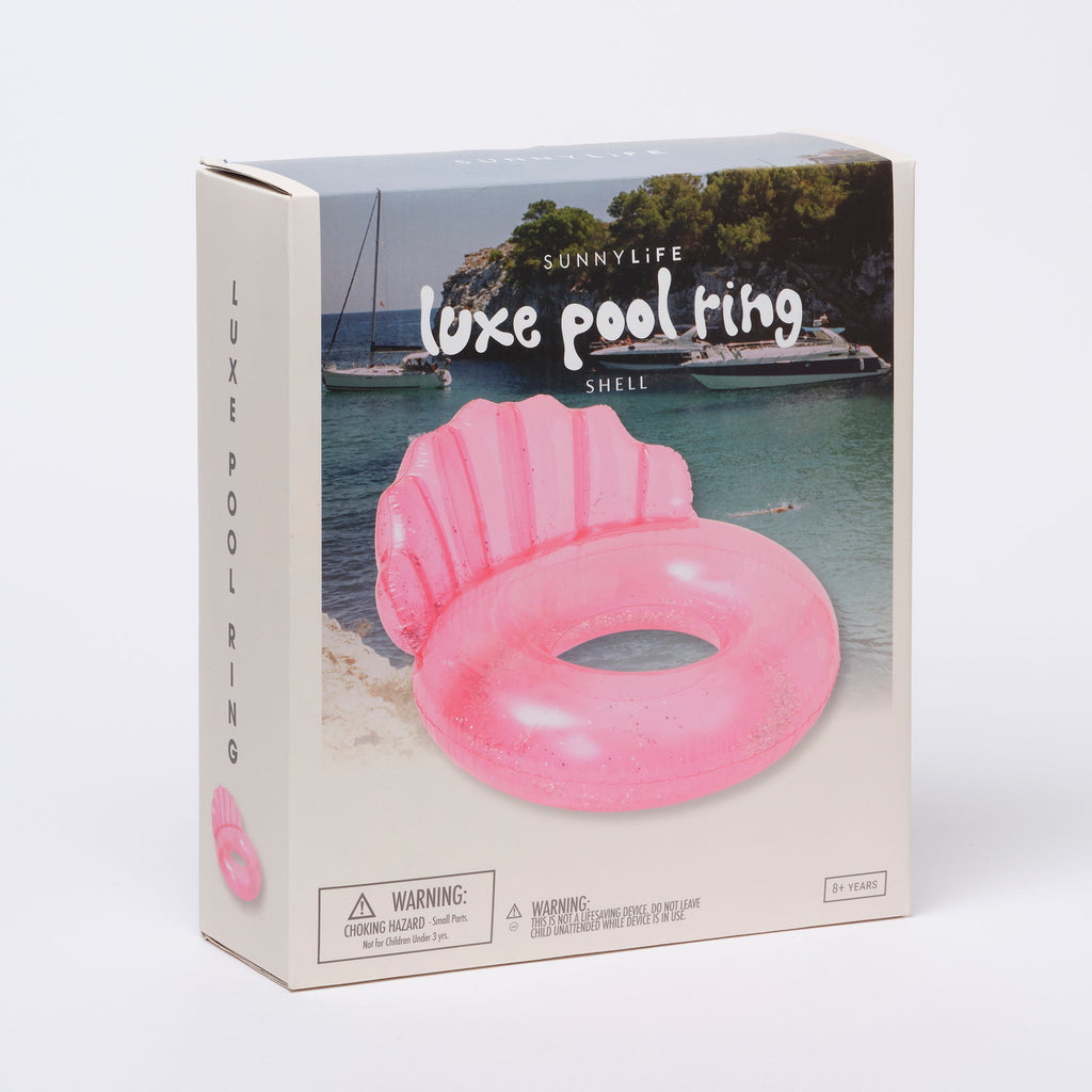 Bouée De Luxe Coquillage - Bubblegum
