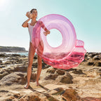 Bouée De Luxe Coquillage - Bubblegum