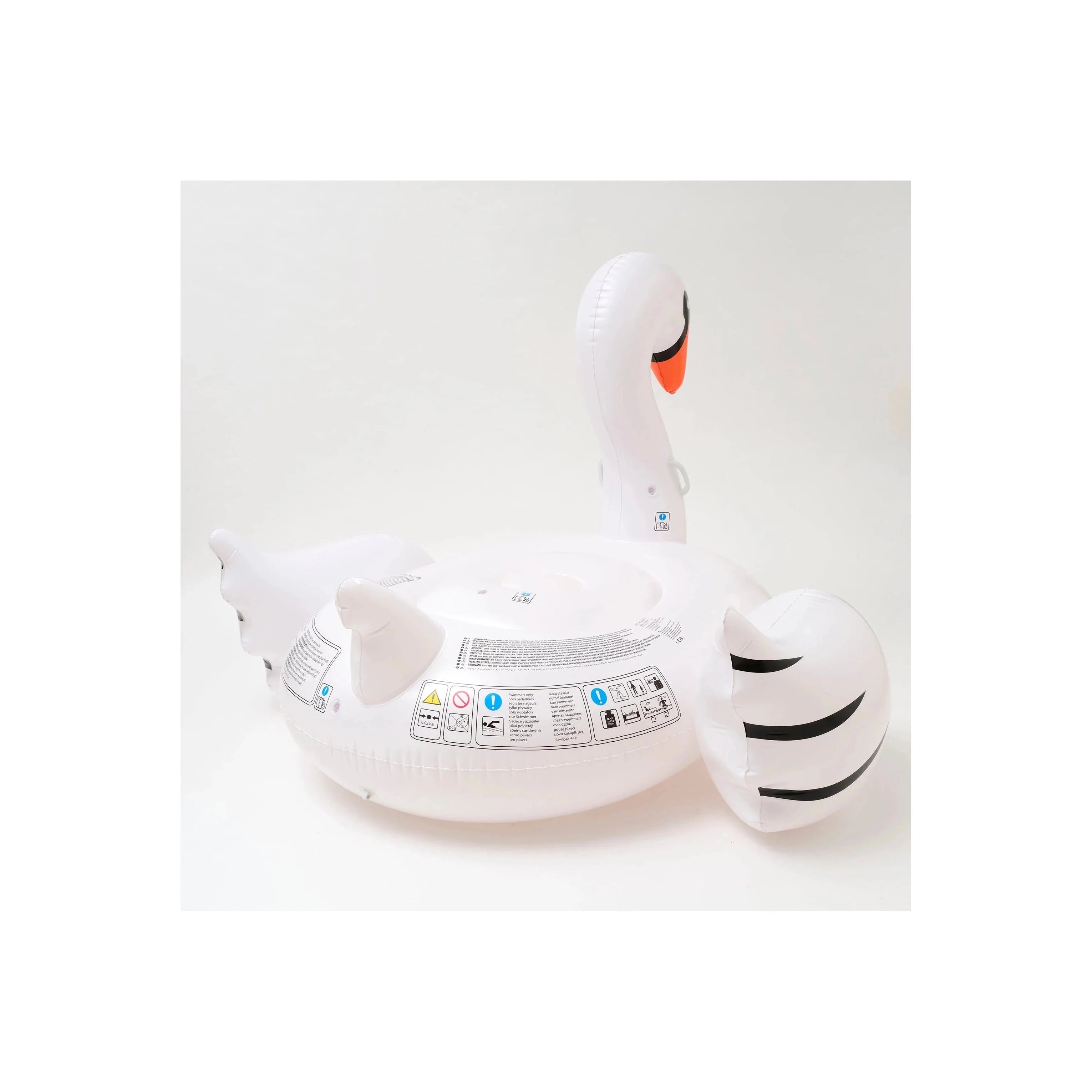 Bouée Géante Cygne Swan - Blanc