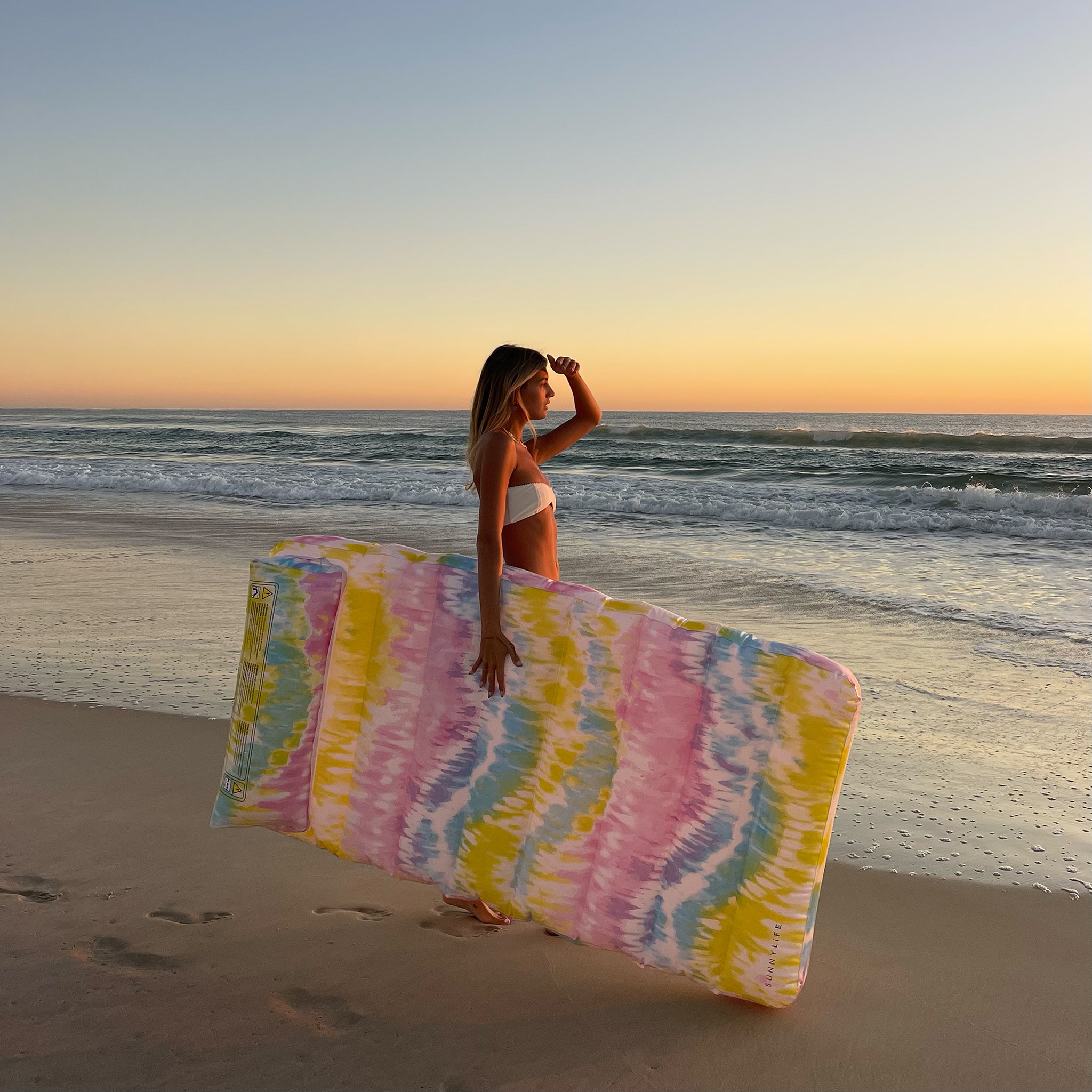 Matelas Lilo Tie Dye Sorbet