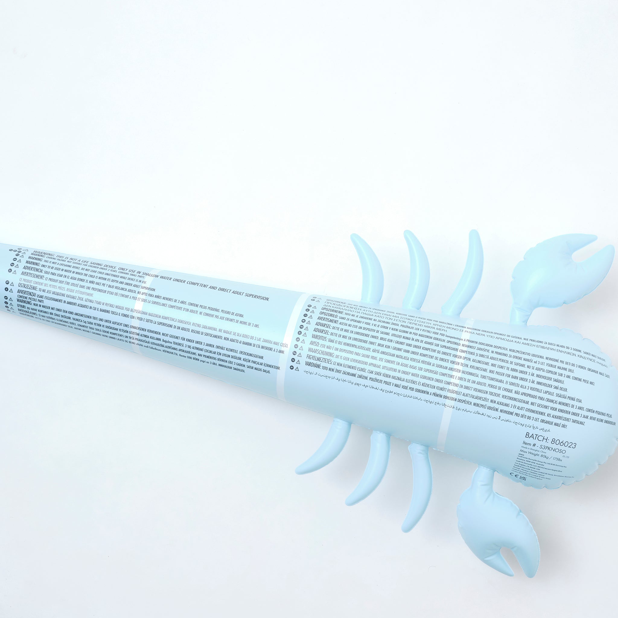Lot De 2 Nouilles Gonflables Sonny La Créature Marine