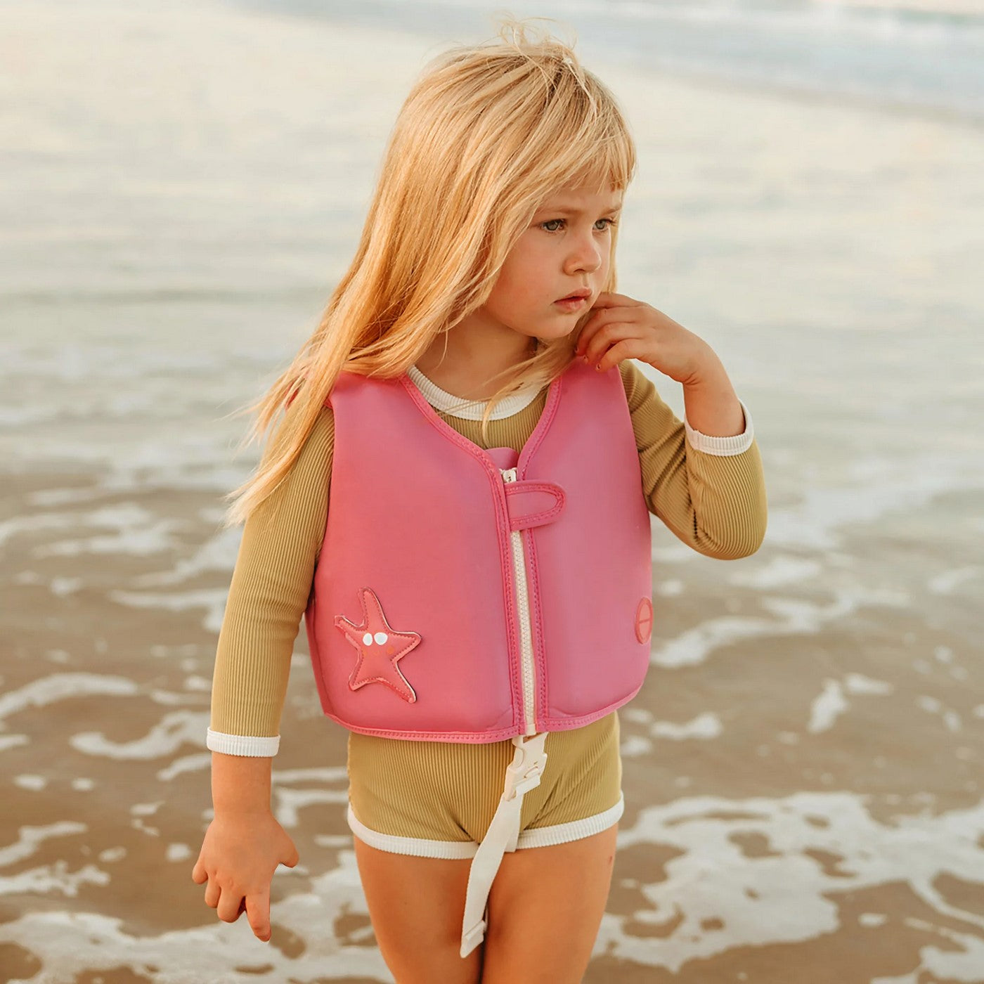Gilet De Natation Ocean Treasure - Rose