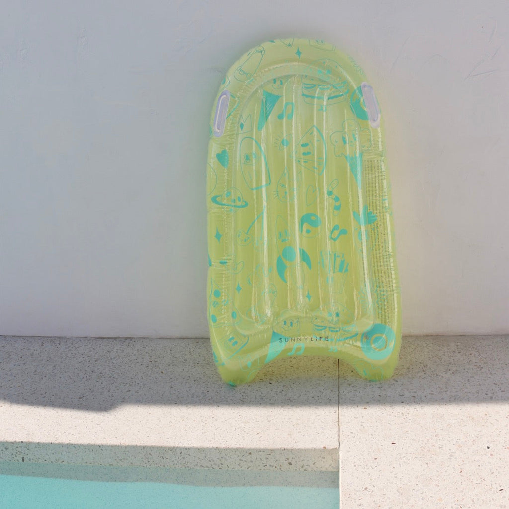 Boogie Board Gonflable The Sea Kids - Bleu-Lime