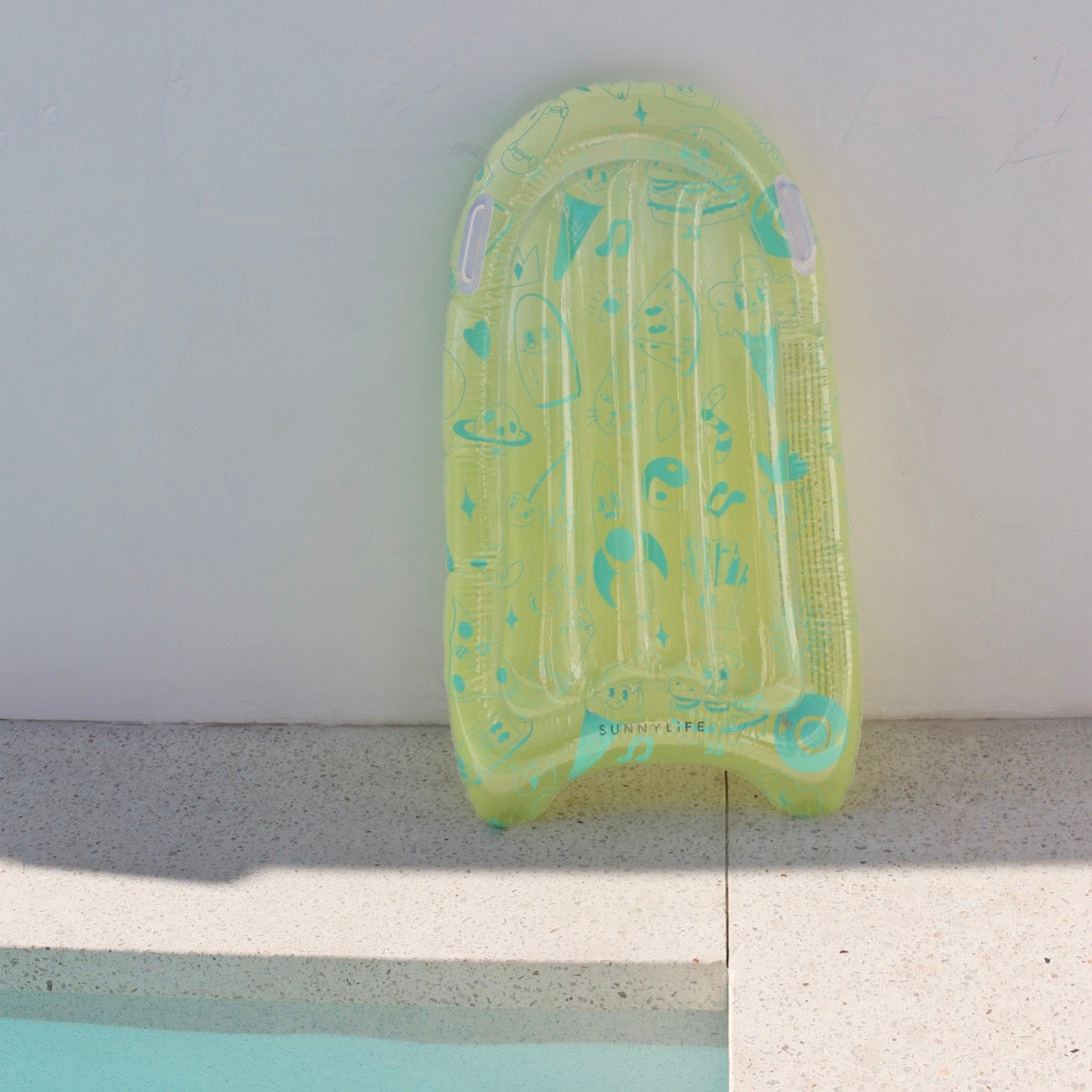 Boogie Board Gonflable The Sea Kids - Bleu-Lime