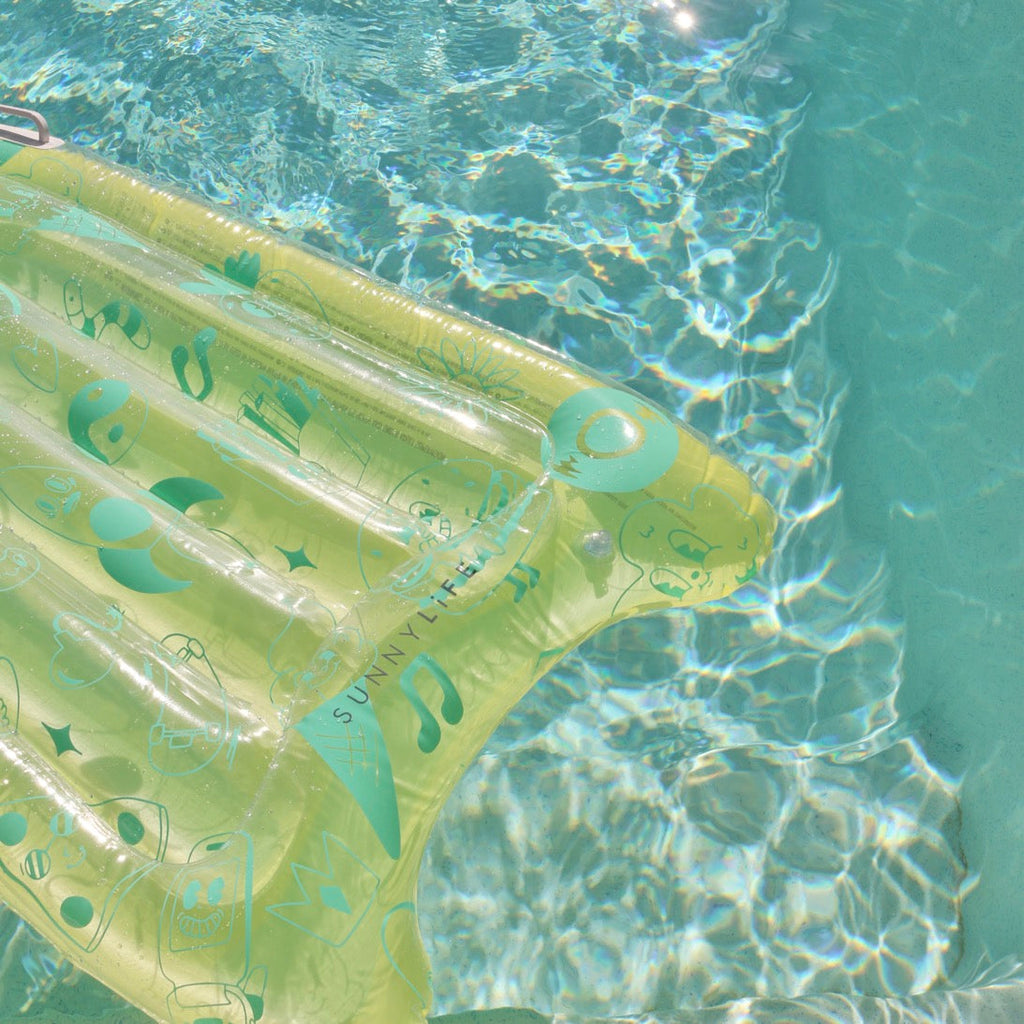 Boogie Board Gonflable The Sea Kids - Bleu-Lime