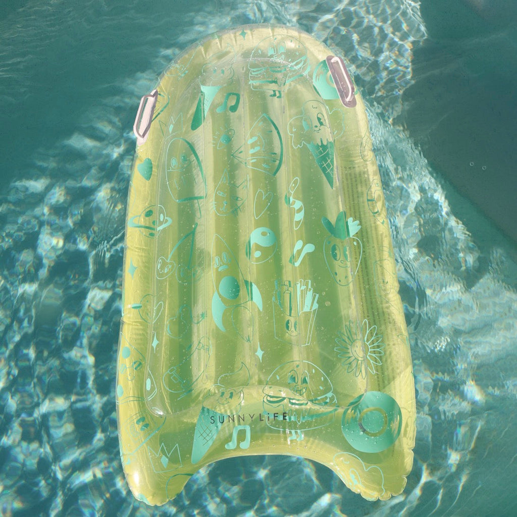 Boogie Board Gonflable The Sea Kids - Bleu-Lime