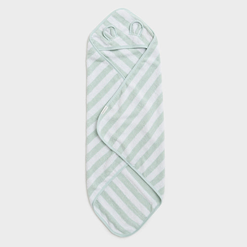 Serviette De Bain Bébé Sorbet Pomme - Vert Pastel
