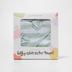Serviette De Bain Bébé Sorbet Pomme - Vert Pastel