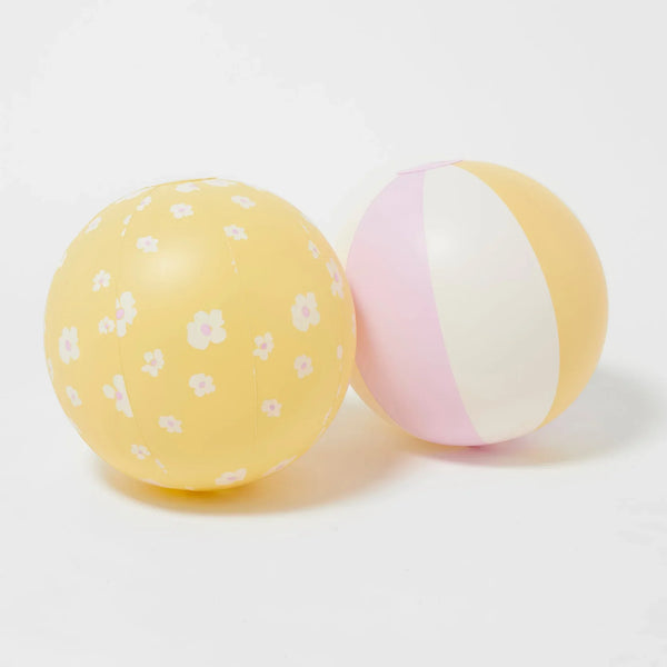 Set De 2 Ballons Gonflables Princesse Cygne - Multicolore