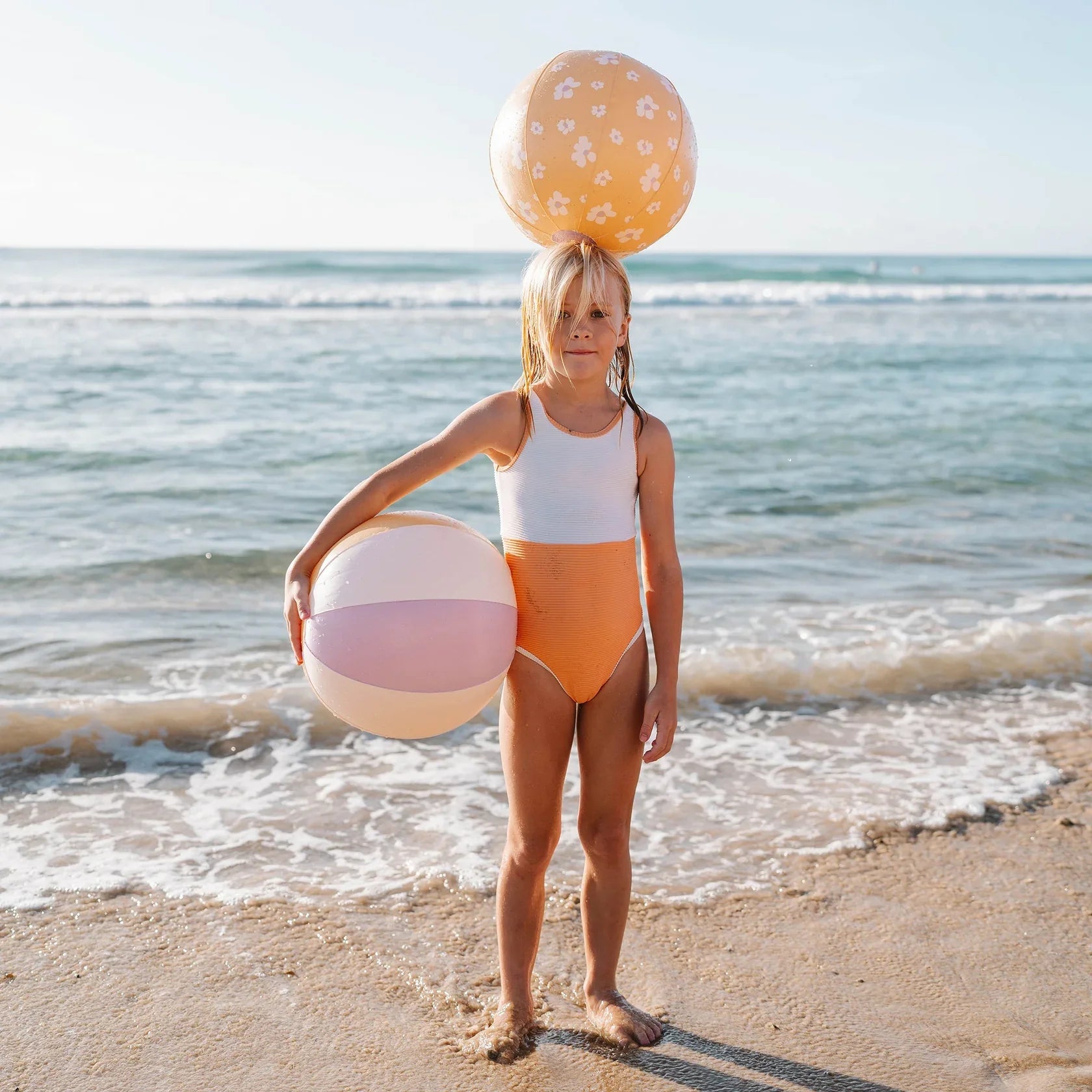 Set De 2 Ballons Gonflables Princesse Cygne - Multicolore