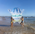 Flotteur Enfant Burger Boy The Sea - Bleu-Lime