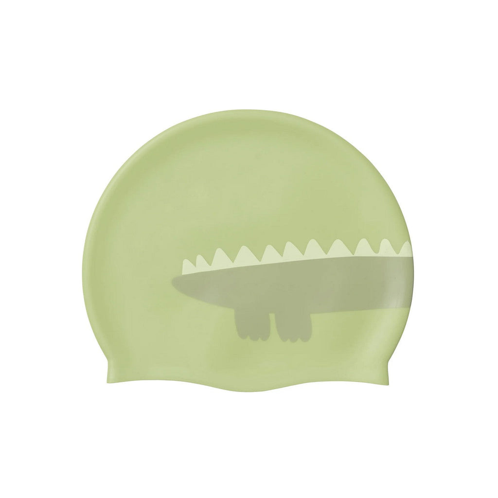 Bonnet De Bain Enfant Cookie Le Crocodile - Kaki Clair