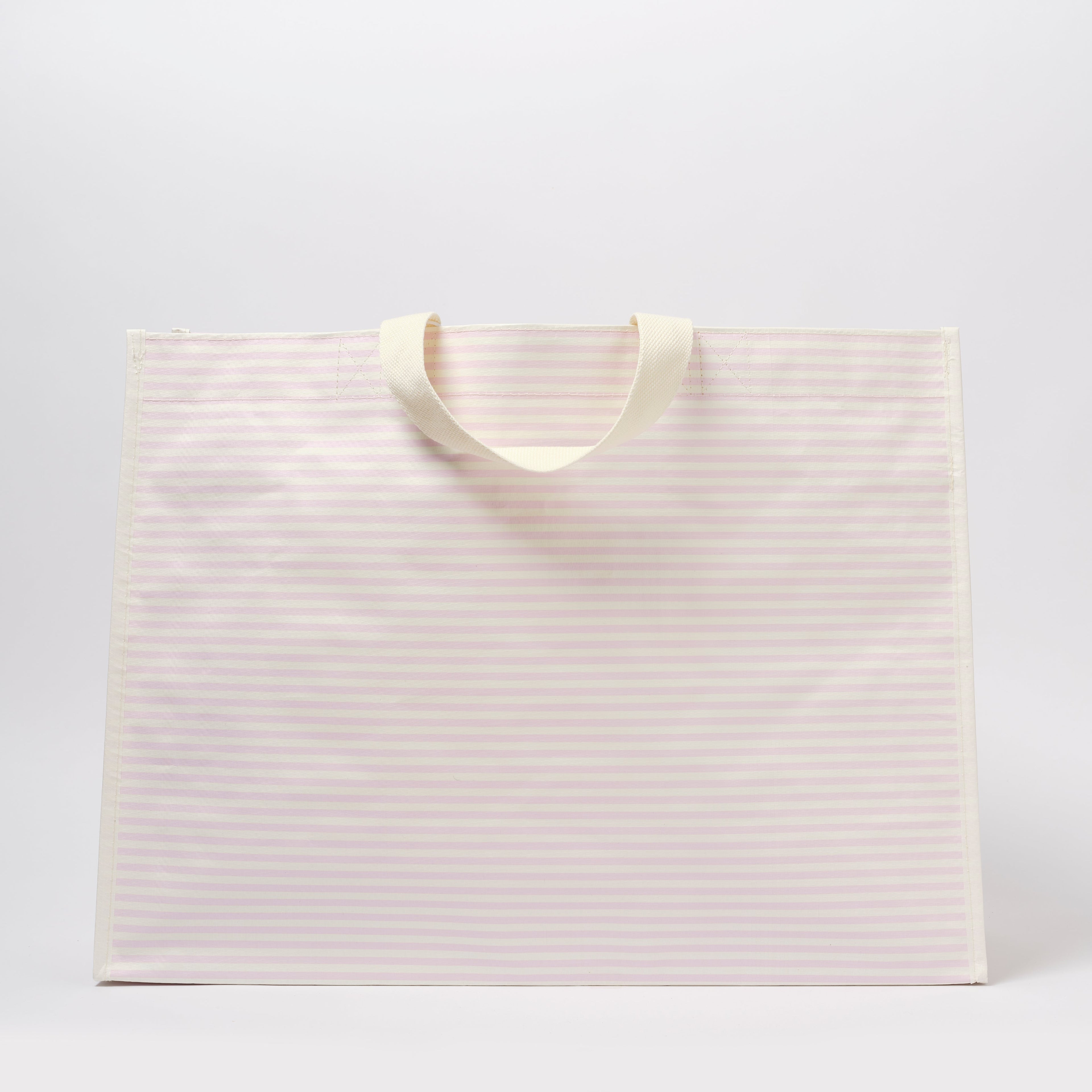 Sac De Plage Fourre-Tout Lazy Days - Rayures Roses