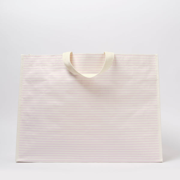 Sac De Plage Fourre-Tout Lazy Days - Rayures Roses