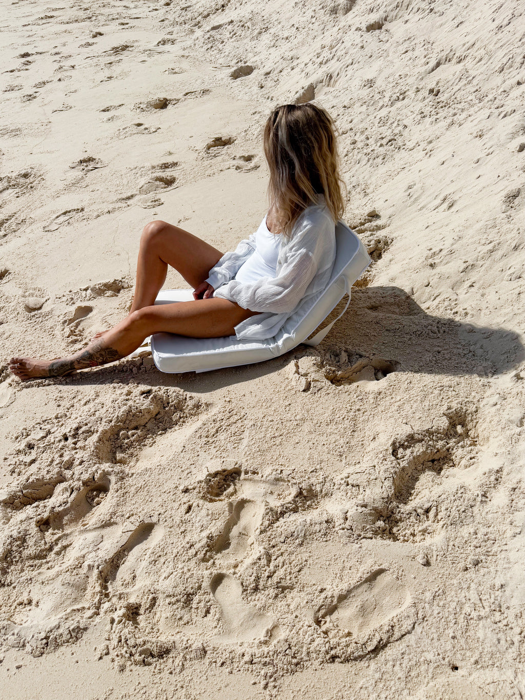 Chaise Pliante Portable Casa Cream