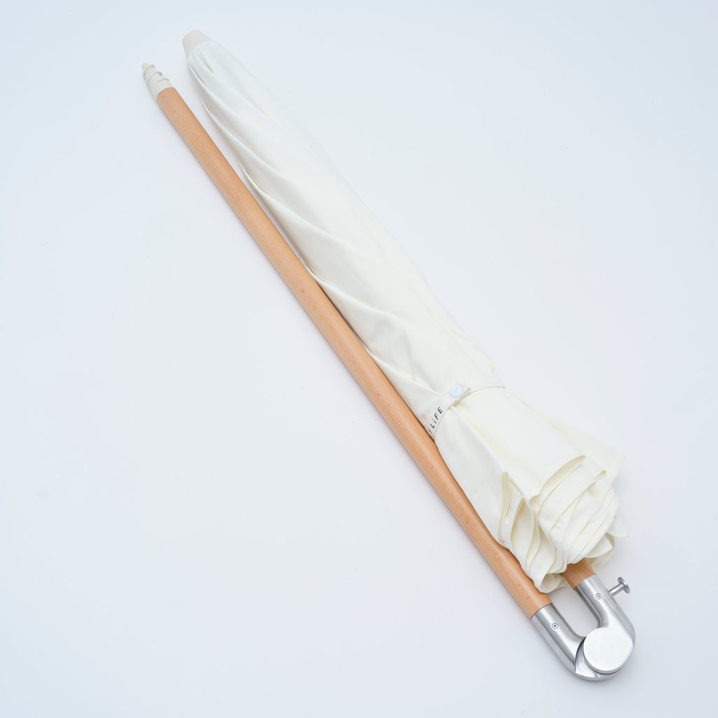 Parasol De Plage De Luxe - Crème