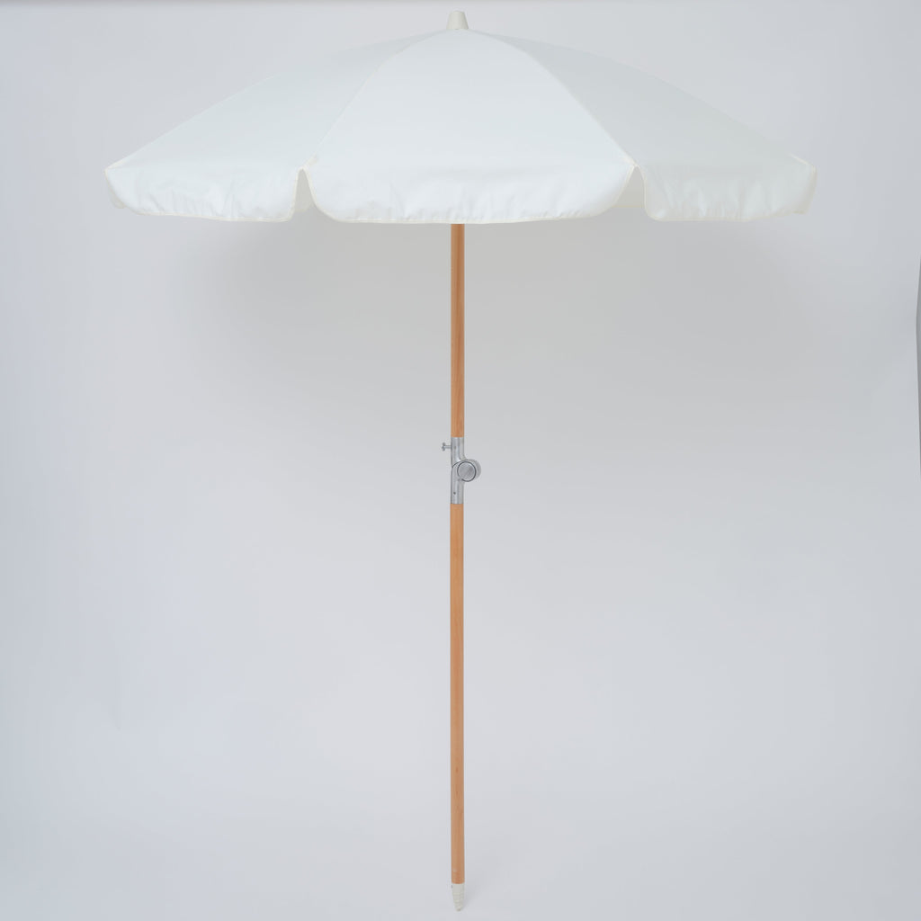 Parasol De Plage De Luxe - Crème
