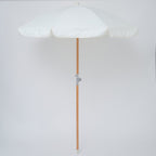 Parasol De Plage De Luxe - Crème