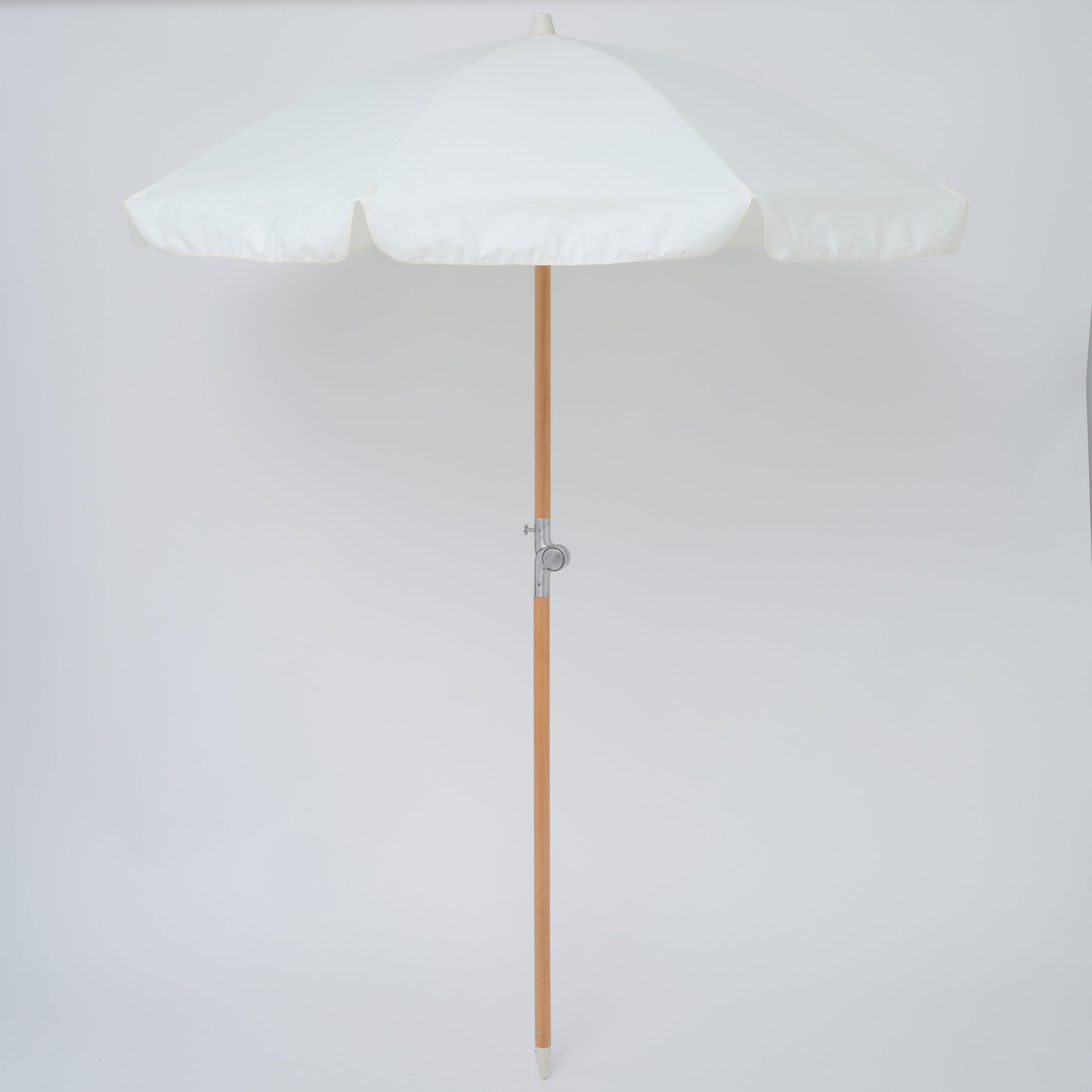 Parasol De Plage De Luxe - Crème