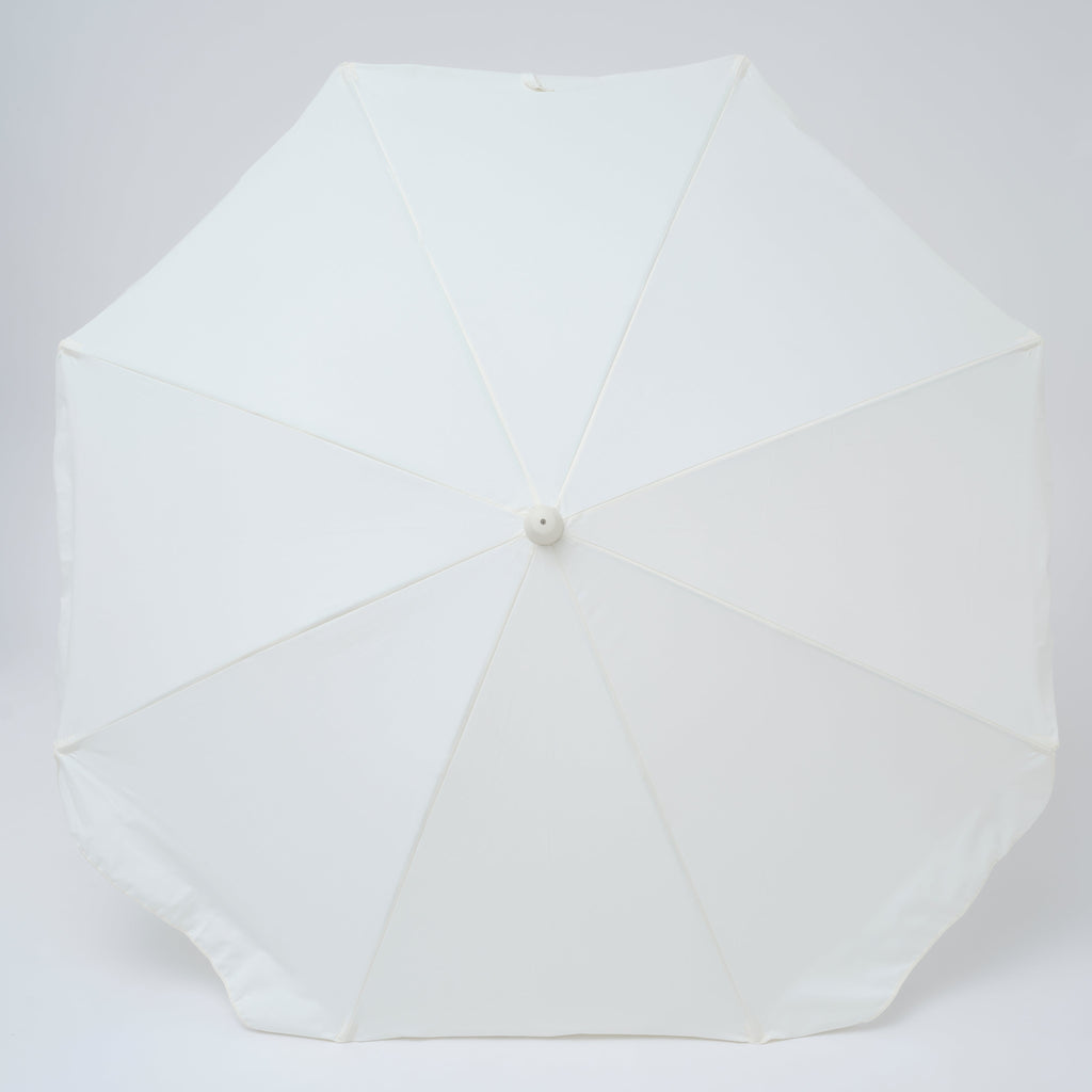 Parasol De Plage De Luxe - Crème