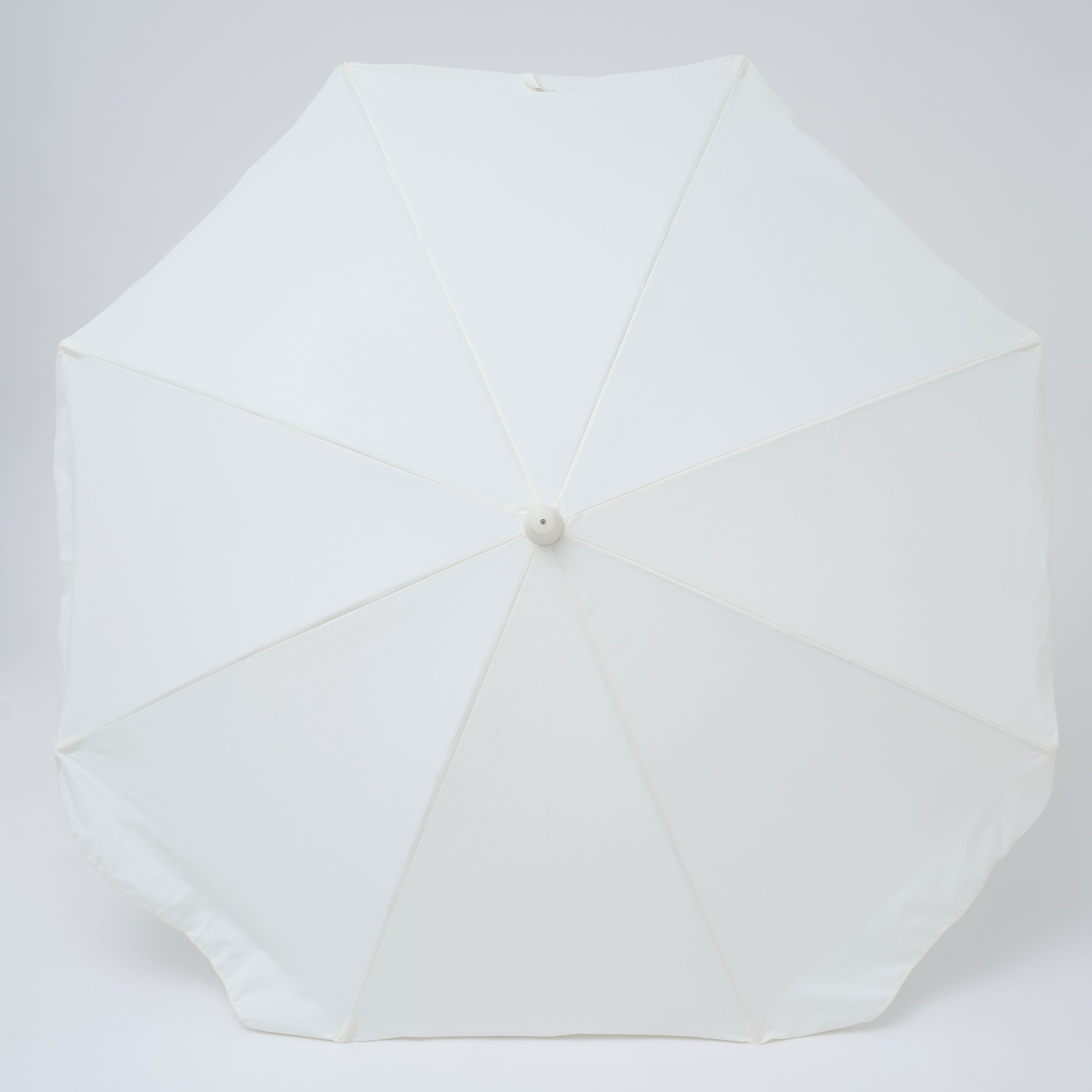 Parasol De Plage De Luxe - Crème