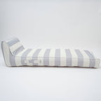 Chaise Longue Lazy Days - Rayures Bleues