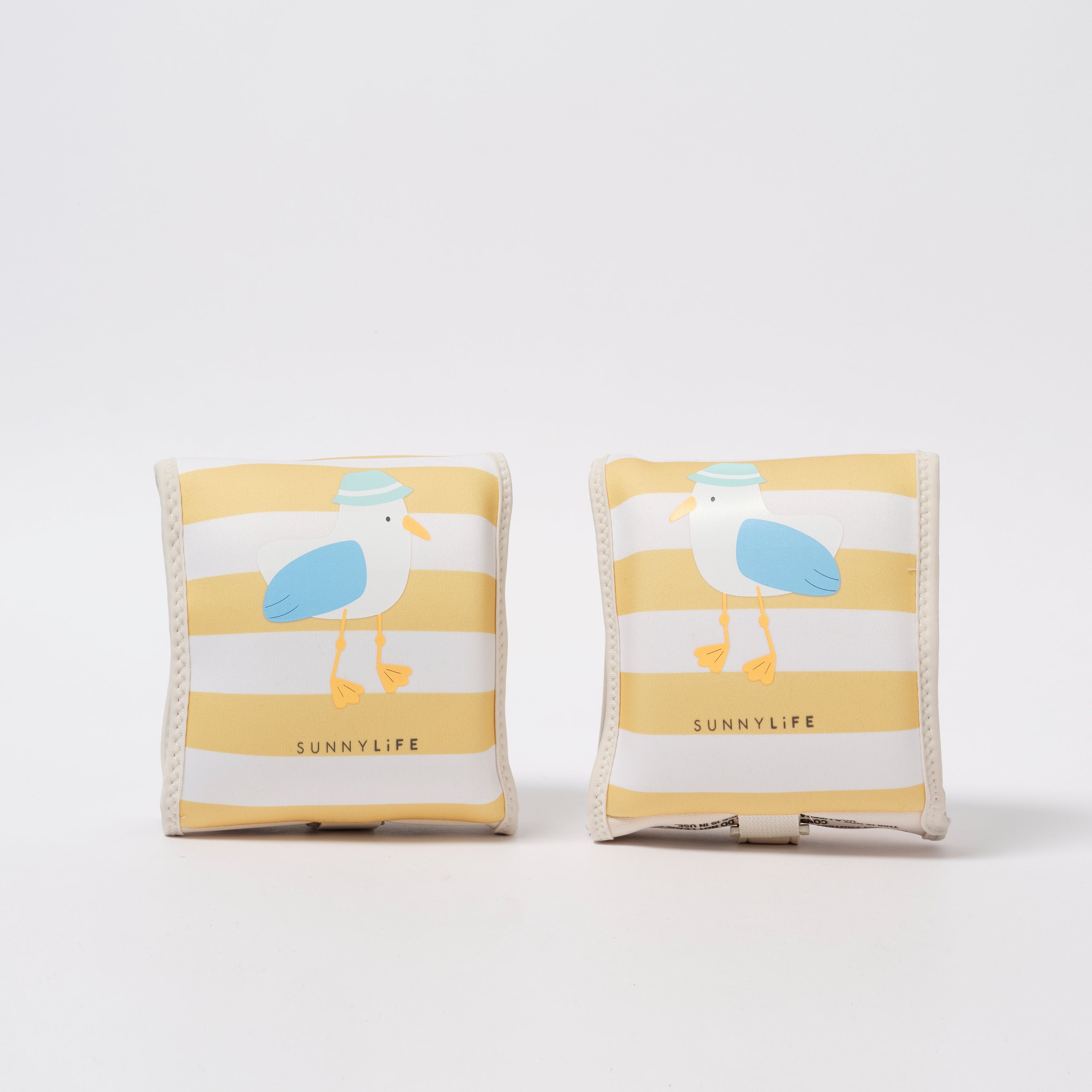 Brassards Sid La Mouette - Rayures Moutarde