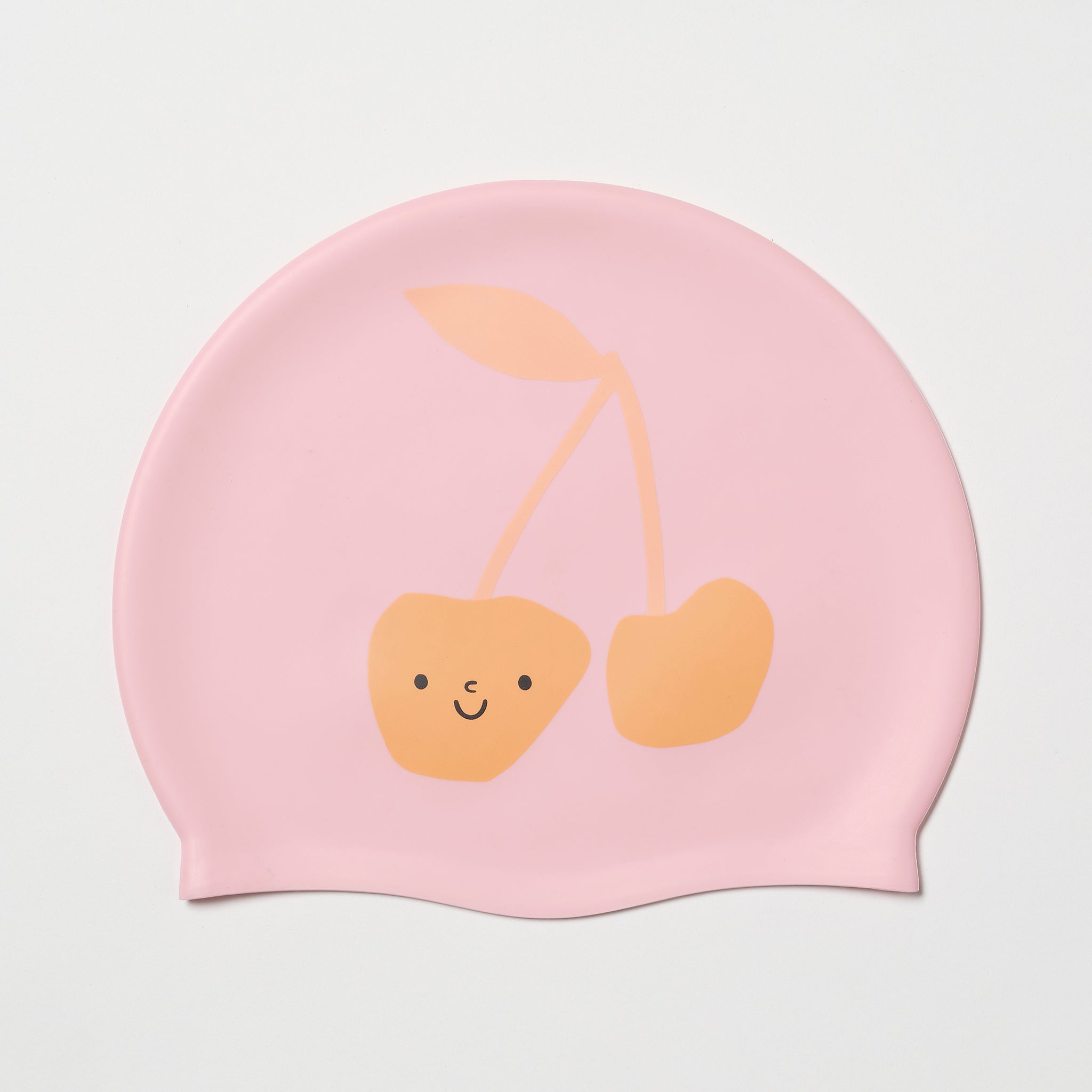 Bonnet De Bain Enfant Barbe À Papa Cerise