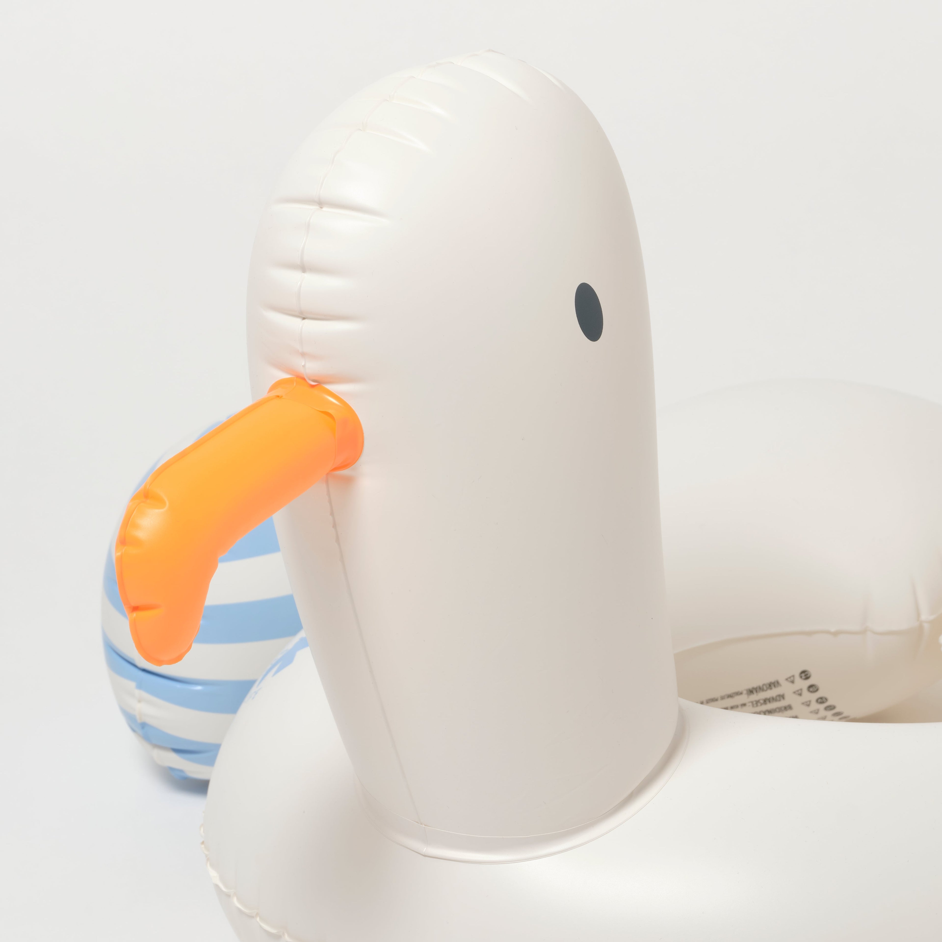 Bouée Enfant Sid La Mouette À Rayures Bleues