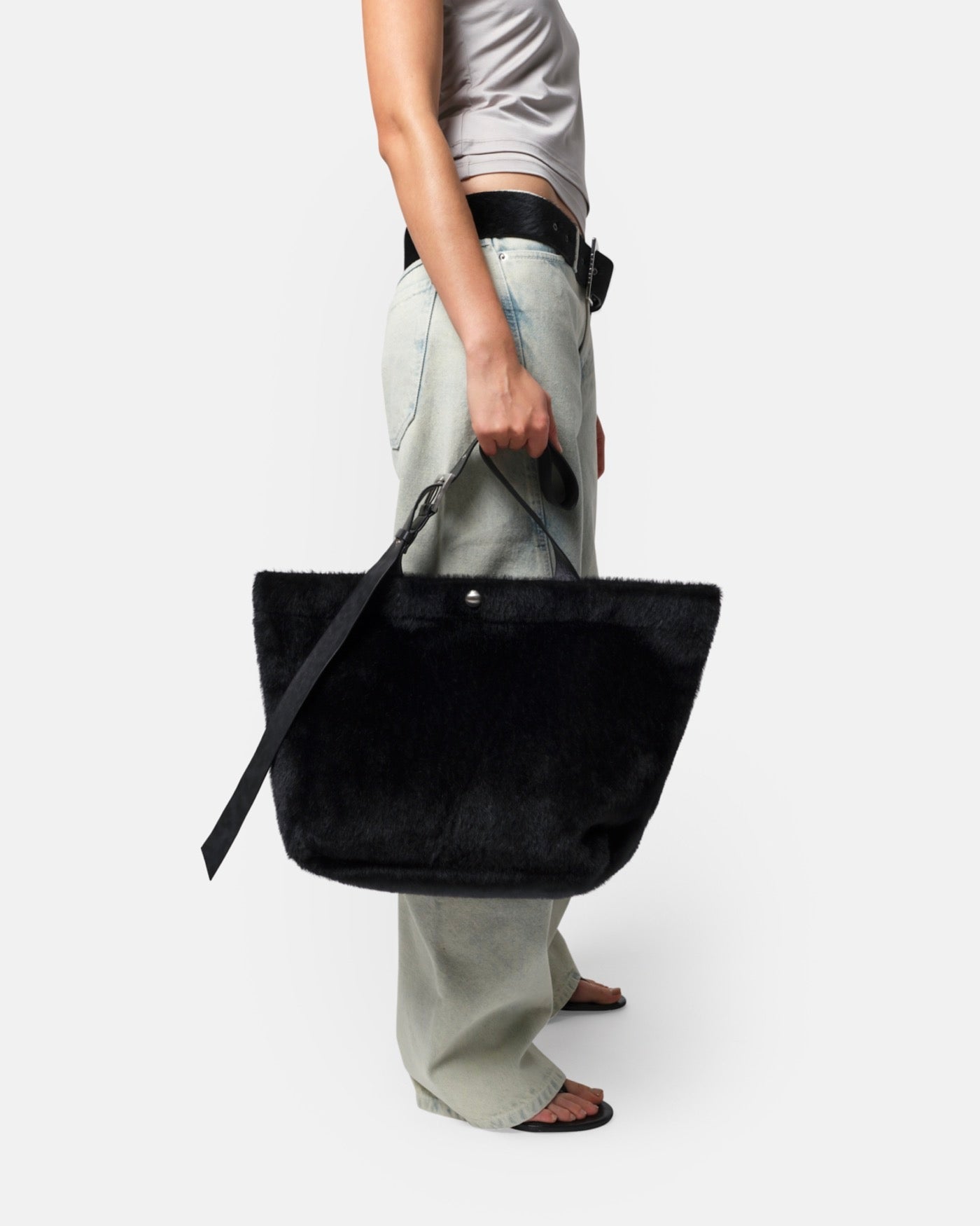 Esti Faux Pony Tote